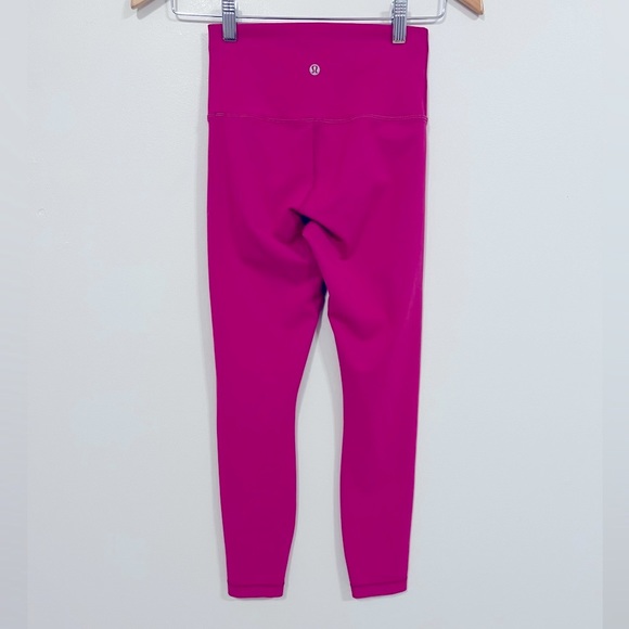 Lululemon Wunder Train High-Rise Tight 25" Ripened Raspberry 4 - Picture 12 of 16